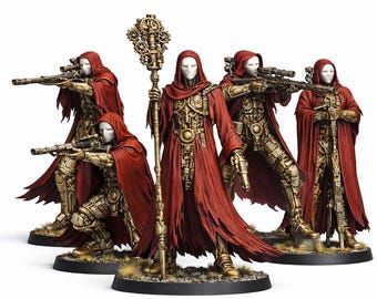 Hollow Men Data Cell - Hollow Legion - Legion Wars - Exclusive Highland Gaming Minis - Tabletop Wargaming Multi-Verse Grimdark OPR Sci-Fi