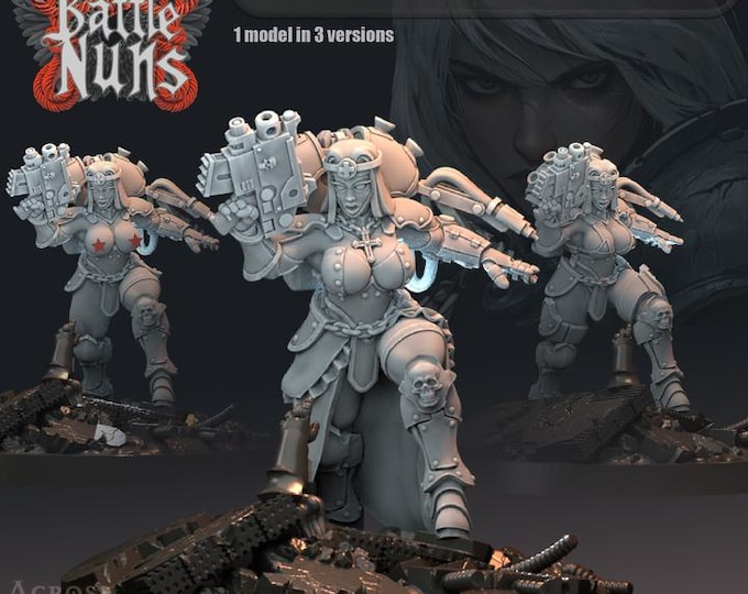 Mother Apothecary- Across the Realms - New Release July 25  - Sci-Fi OPR Grimdark compatible - Tabletop Wargaming Grimdark