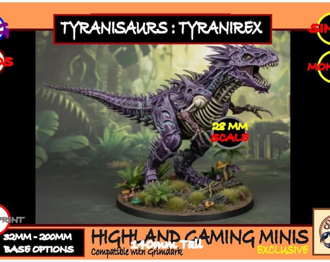 SolvixRex - Space Bug - Highland Gaming Minis Exclusive - Sci-Fi Resin Monster