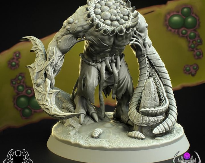 Chaos Plague Beast Abomination - Sci-Fi Wargames & TTRPG | Eight Legs Miniatures mini