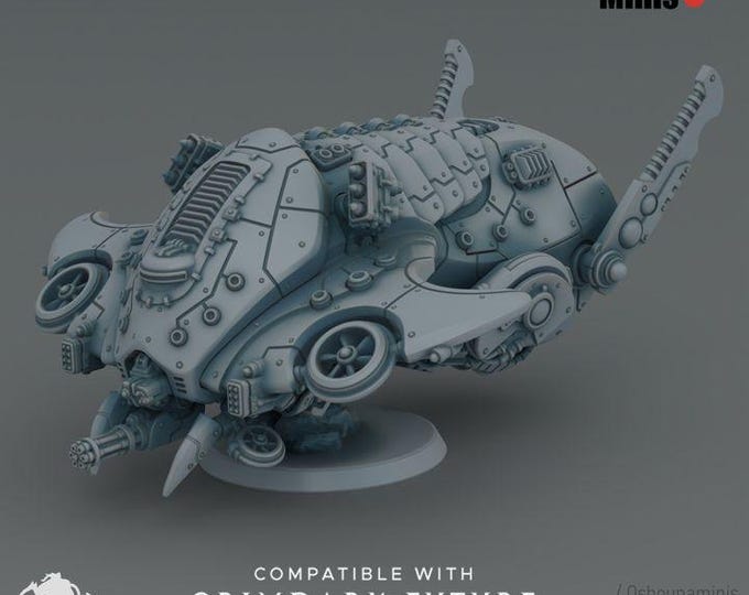 S.E.A Coalition Troop Carrier - Oshounaminis Licensed Resin Sci-Fi Vehicle