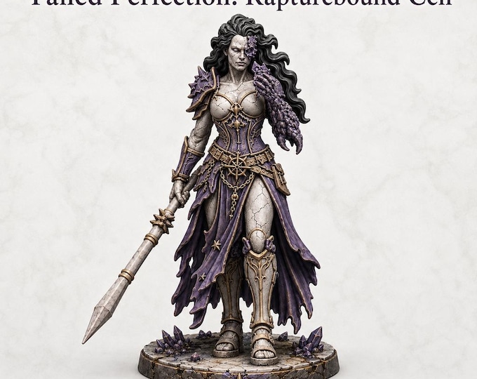 Rapturebound Cell - Failed Perfection Marble Legion Chaos Excess Cult Infantry 10 Miniatures - Highland Gaming Minis Exclusive
