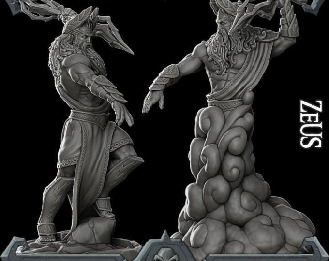 Zeus - Rocket Pig Games - Fantasy Resin Miniature