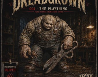 The Plaything DREADGROWN | Puppet Horror Monster Resin Miniature | 32–120mm | HGM Exclusive