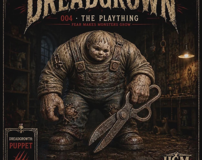 The Plaything DREADGROWN | Puppet Horror Monster Resin Miniature | 32–120mm | HGM Exclusive