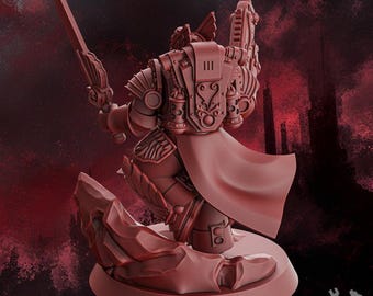 Crimson Wings Flamingo Mascot - Grimdark - DakkaDakka - Fantasy Resin Miniature