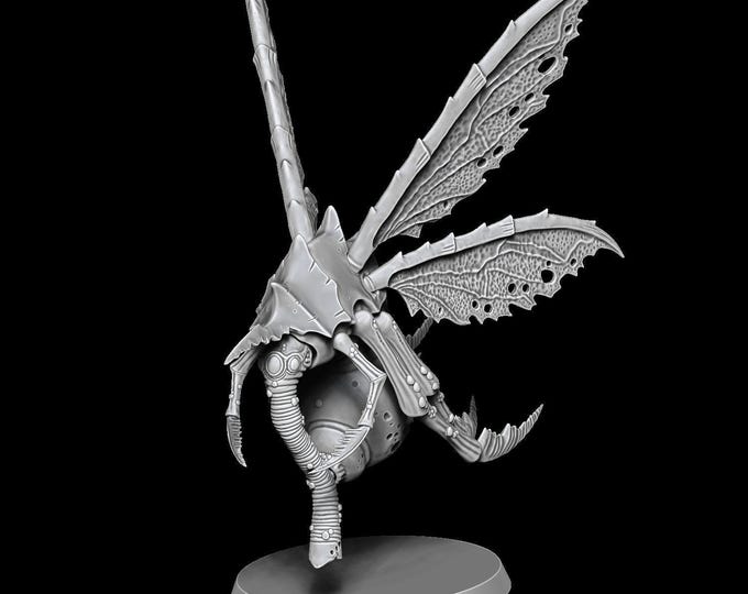 Flying Space bug of Death  - Monster - Scifi - Grimdark - Compatible with all wargames