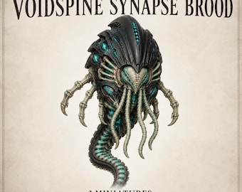Voidspine Synapse Brood - Wraith-Helix Legion Resin Alien Miniatures - 3