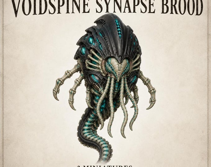 Voidspine Synapse Brood - Wraith-Helix Legion Resin Alien Miniatures - 3