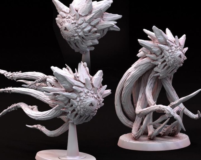 Chaos Infernal Lingering Horror - Fantasy Miniature - Mini Monster Mayhem - Tabletop Wargaming for Grimdark OPR Sci-Fi & Fantasy Resin Mini