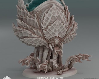 Transporter JellyFish Miniature Deep Hive - Oshounaminis - Sci-Fi - Resin Vehicle