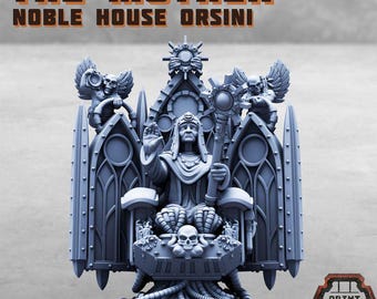 The Mother - Noble House Osini - new Release Nov 25 - Print Minis - Tabletop Wargaming Miniature for Grimdark | OPR | Sci-fi