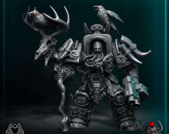 Blizzards Heart - Eight Legs Miniatures -Tabletop Wargaming Miniature for Grimdark OPR Sci-fi