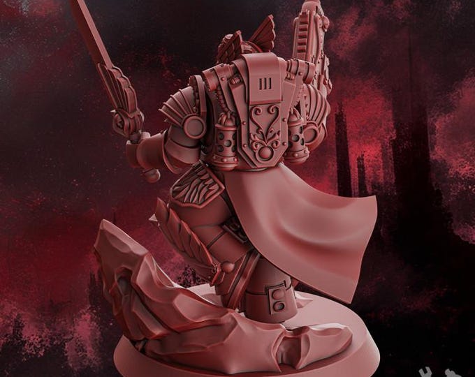 Crimson Wings Flamingo Mascot - DakkaDakka - Tabletop Wargaming for Grimdark | Alternative  | OPR Sci-Fi mini