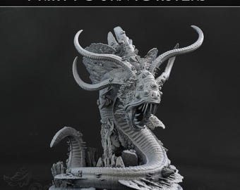 Dire Anglefish Sanctum protector| Fantasy | Print your Monster | PathFinder | Mini | Tabletop Wargaming | Dungeons and Dragons | Mini