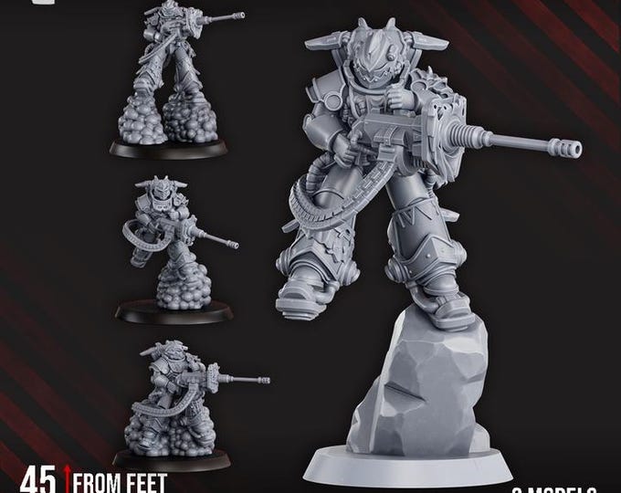 Space Sharks White Megalodon Clan Depressors - DakkaDakka - Tabletop Wargaming for Grimdark | Alternative  | OPR Sci-Fi mini