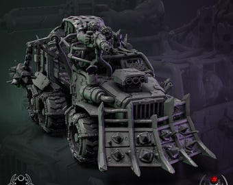 Ork War Truck – Eight Legs Miniatures – Sci-Fi – Resin Vehicle Kit