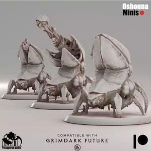 Parasite Spitters (1-6) - Miniatures - Deep Hive - Oshounaminis - Tabletop Wargaming for Grimdark | Alternative  | OPR Sci-Fi mini