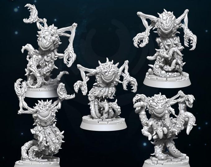 Void Eyes - WildMesh - Chaos Demons - Sci-Fi Grimdark Squad Miniatures