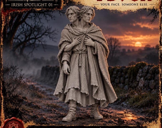 The Fetch | 40–120mm Oval Irish Folk Horror Resin Monster | HGM Exclusive