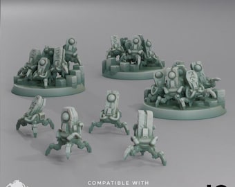 Doomed Empire Monolith Swarms - Oshounaminis Licensed 40mm Resin Miniature Set