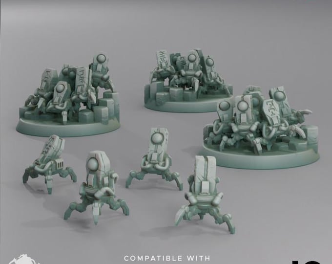 Doomed Empire Monolith Swarms - Oshounaminis Licensed 40mm Resin Miniature Set