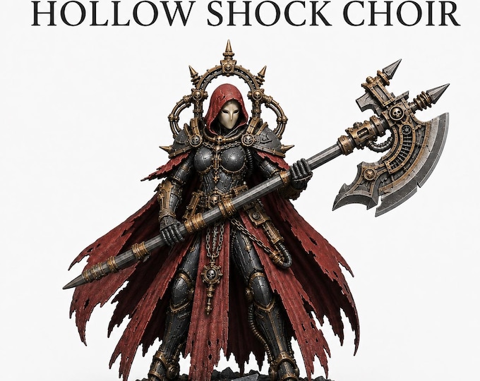 Hollow Shock Choir - Hollow Legion - Highland Gaming Minis Exclusive - Legion Wars -  Tabletop Wargaming Multi-Verse Grimdark OPR Sci-Fi