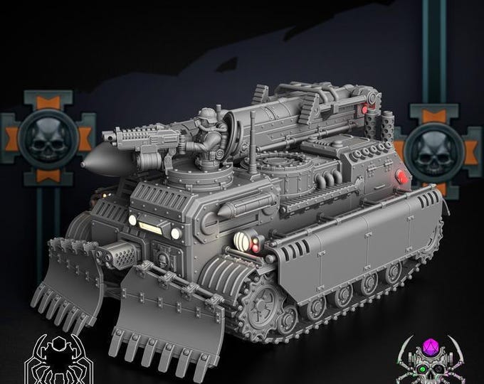 Korps Of Ashes – Eight Legs Miniatures – Sci-Fi – Resin Vehicle Kit