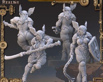 Battle Nun Paladin – Across The Realms – Sci-Fi – Resin Unit