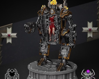 The Widows Sarcophagus – Eight Legs Miniatures – Sci-Fi – Resin Unit