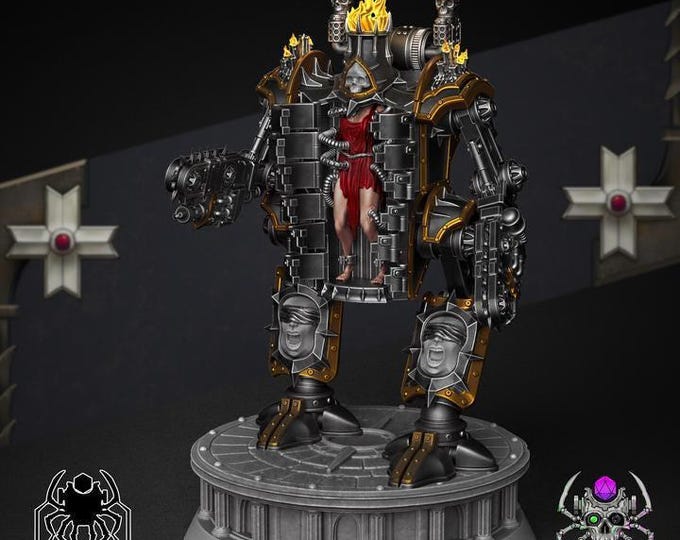 The Widows Sarcophagus – Eight Legs Miniatures – Sci-Fi – Resin Unit