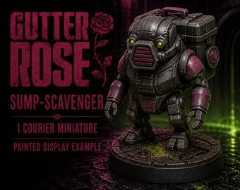 Gutter Rose Sump-Scavenger | 1 Courier Resin Miniature | HGM Exclusive