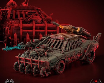 Muscle Ork Machine - 8 Legs Miniatures - Tabletop Wargaming for Grimdark | Alternative  | OPR Sci-Fi mini