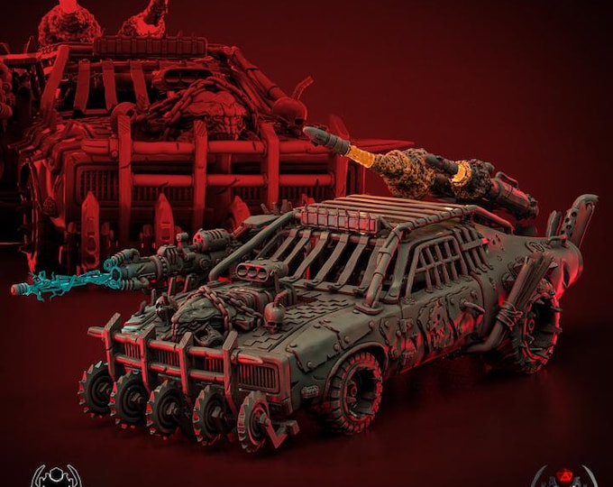 Muscle Ork Machine - 8 Legs Miniatures - Tabletop Wargaming for Grimdark | Alternative  | OPR Sci-Fi mini