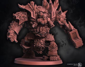 Wrath Juggernaut - WildMesh Licensed Resin Sci-Fi Grimdark Squad Miniatures