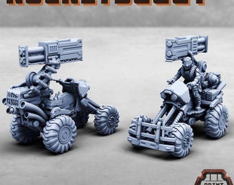 Rocketbuggy - Print Minis - Tabletop Wargaming Miniature for Grimdark | OPR | Sci-fi