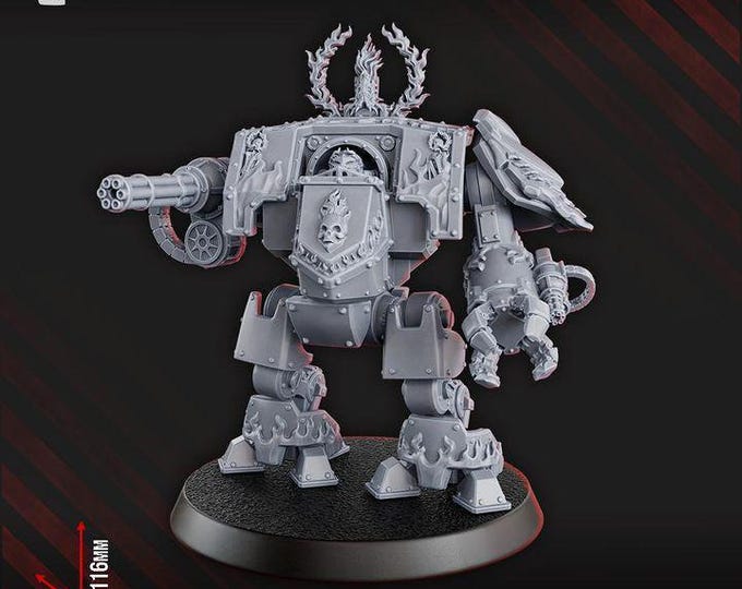 Space Trooper StormDread - Grimdark - DakkaDakka - Fantasy Resin Miniature