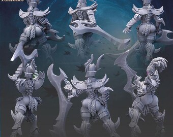 Cabal Dark Knights - Across the Realms Licensed Resin Sci-Fi Squad Miniatures