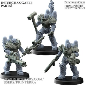 Salamander Dragon Slayer - Alphaya - Sci-Fi Grimdark - Resin Miniature