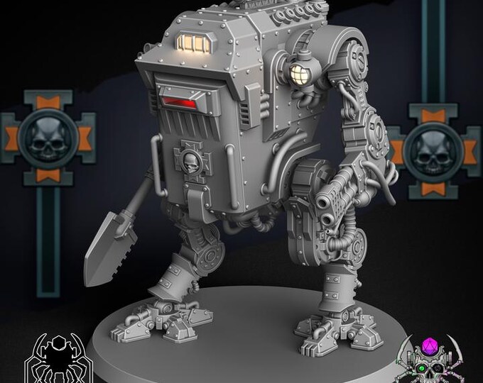 Korps of Ashes - Troglodyte • 32mm Grimdark - Sci-Fi Wargames & TTRPG | Eight Legs Miniatures mini