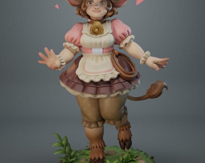 DaisyBell Fantasy Miniature for Sci-Fi Wargames & TTRPG DnD Fantasy Tabletop Wargaming | Dungeons and Maidens mini