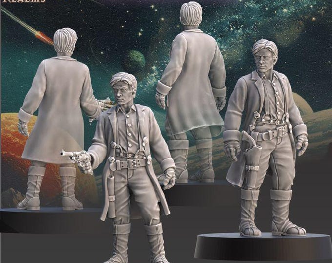Space Captain – Across The Realms – Sci-Fi – Resin Unit