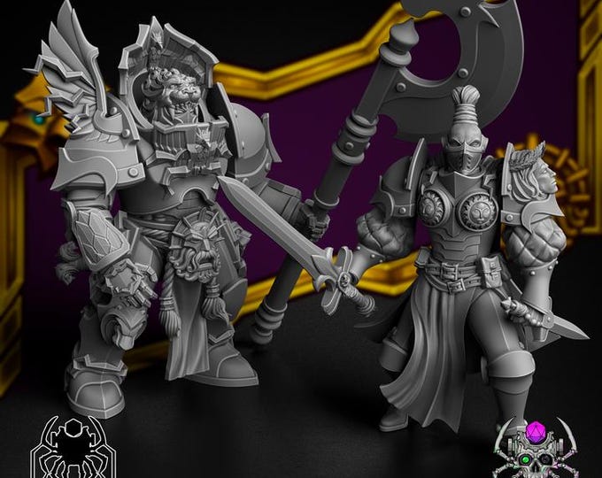 The Last Guardians of Inperatorius Vindex • 32mm Grimdark - Sci-Fi Wargames & TTRPG | Eight Legs Miniatures mini