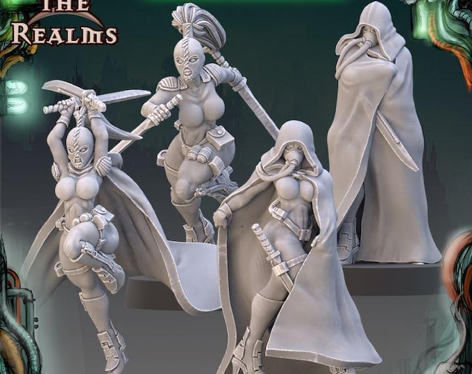 Imperial Assassin Miniatures 28mm – Across The Realms – Sci-Fi – Resin Unit