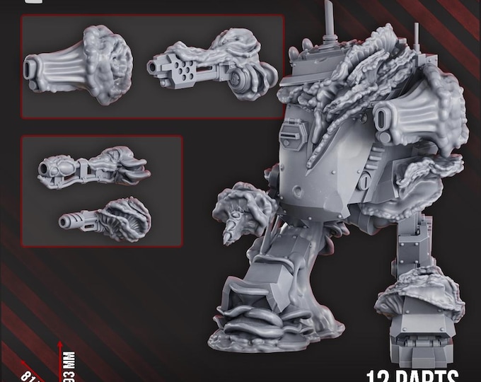 Contaminated Breacher Suit - DakkaDakka Licensed 28mm Resin Heavy Walker