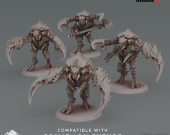 Crab Cult Hardshell Infected - Oshounaminis - Sci-Fi - Resin Vehicle