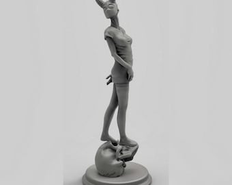 Devil Demon Girl - Duncan Shadow - Sci-Fi - Resin Vehicle