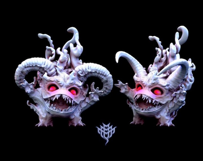 Infernal Leech - Fantasy Miniature  - Mini Monster Mayhem - Tabletop Wargaming for Grimdark | OPR Sci-Fi & Fantasy Resin Mini
