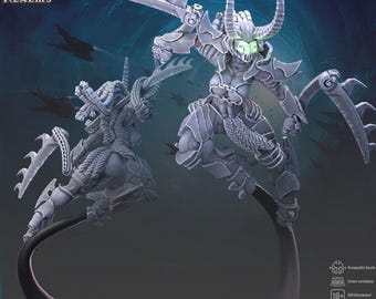 Dark Knight Drazhina - Across the Realms Licensed 40mm Resin Character Miniature