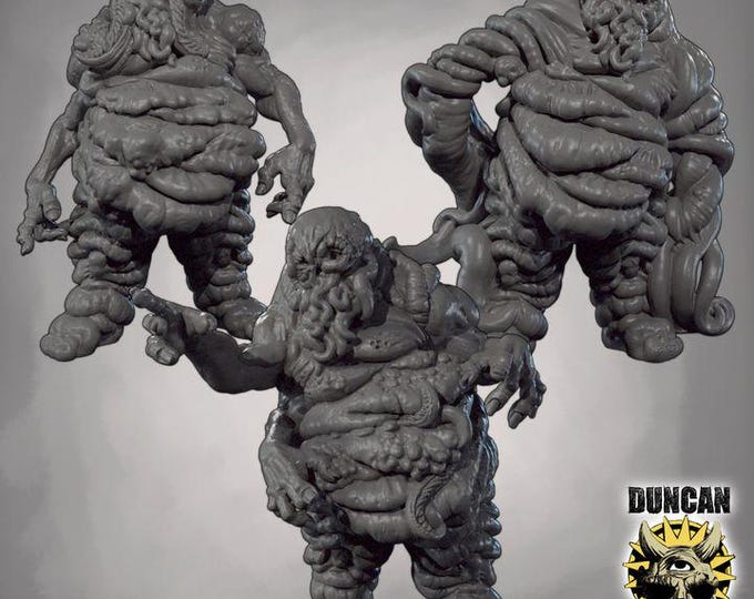 Chaos Tumor Spawn -  Duncan Shadow - Tabletop Wargaming for Grimdark | OPR Sci-Fi & Fantasy Resin Mini